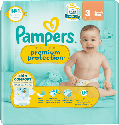 Windeln Premium Protection Gr.3 Midi (6-10 kg), 30 St Windeln Premium Protection Gr.3 Midi (6-10 kg), 30 St
