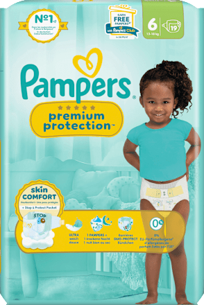 Windeln Premium Protection Gr.6 XL (13-18 kg), 19 St Windeln Premium Protection Gr.6 XL (13-18 kg), 19 St