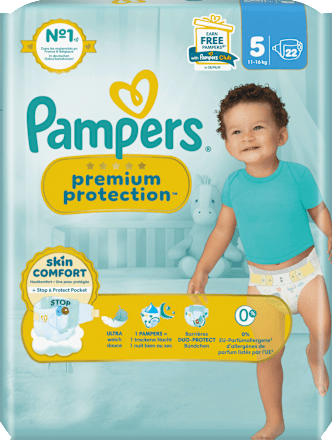 Windeln Premium Protection Gr.5 Junior (11-16 kg), 22 St Windeln Premium Protection Gr.5 Junior (11-16 kg), 22 St