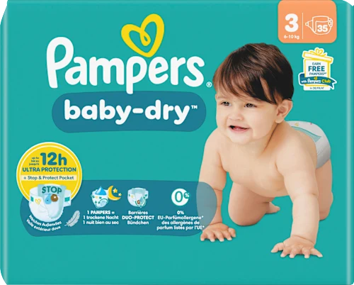 Windeln Baby Dry Gr.3 Midi (6-10 kg), 35 St Windeln Baby Dry Gr.3 Midi (6-10 kg), 35 St